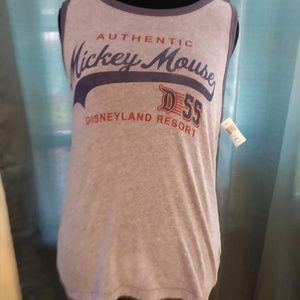 NWT Authentic Mickey Mouse Tank Top S & XL